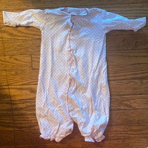 The Beaufort Bonnet Company Red and White Convertible Gown